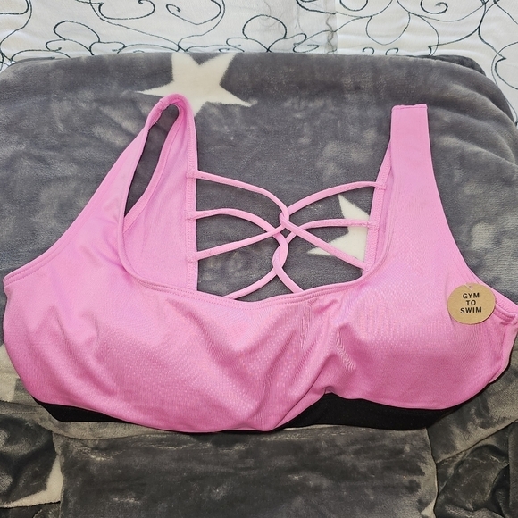 🇺🇸💲PINK SPORT GYM TO SWIM TOP - Picture 3 of 8